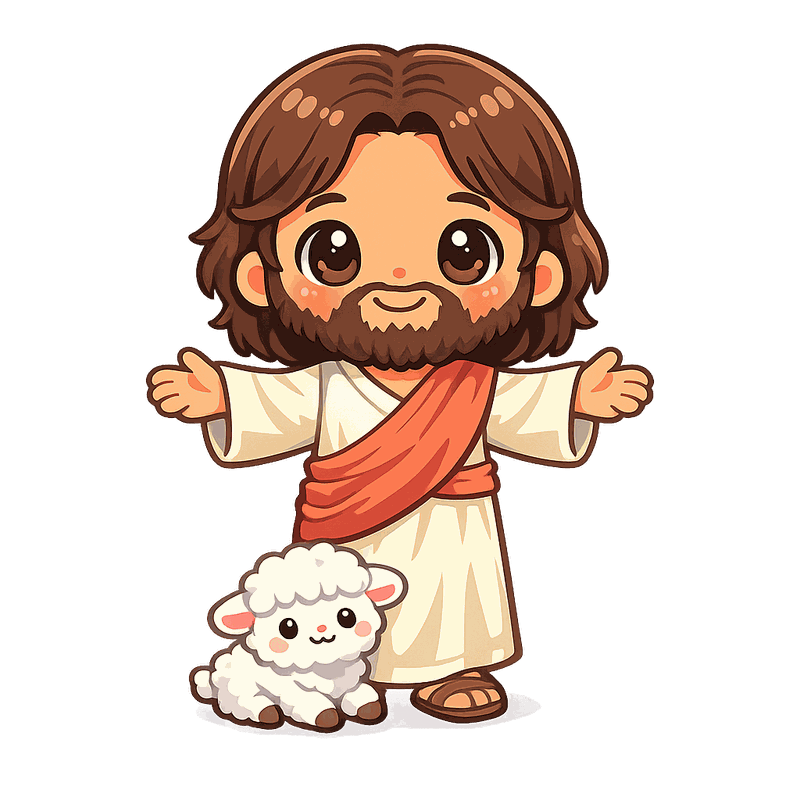 Yesus menyambut dengan tangan terbuka